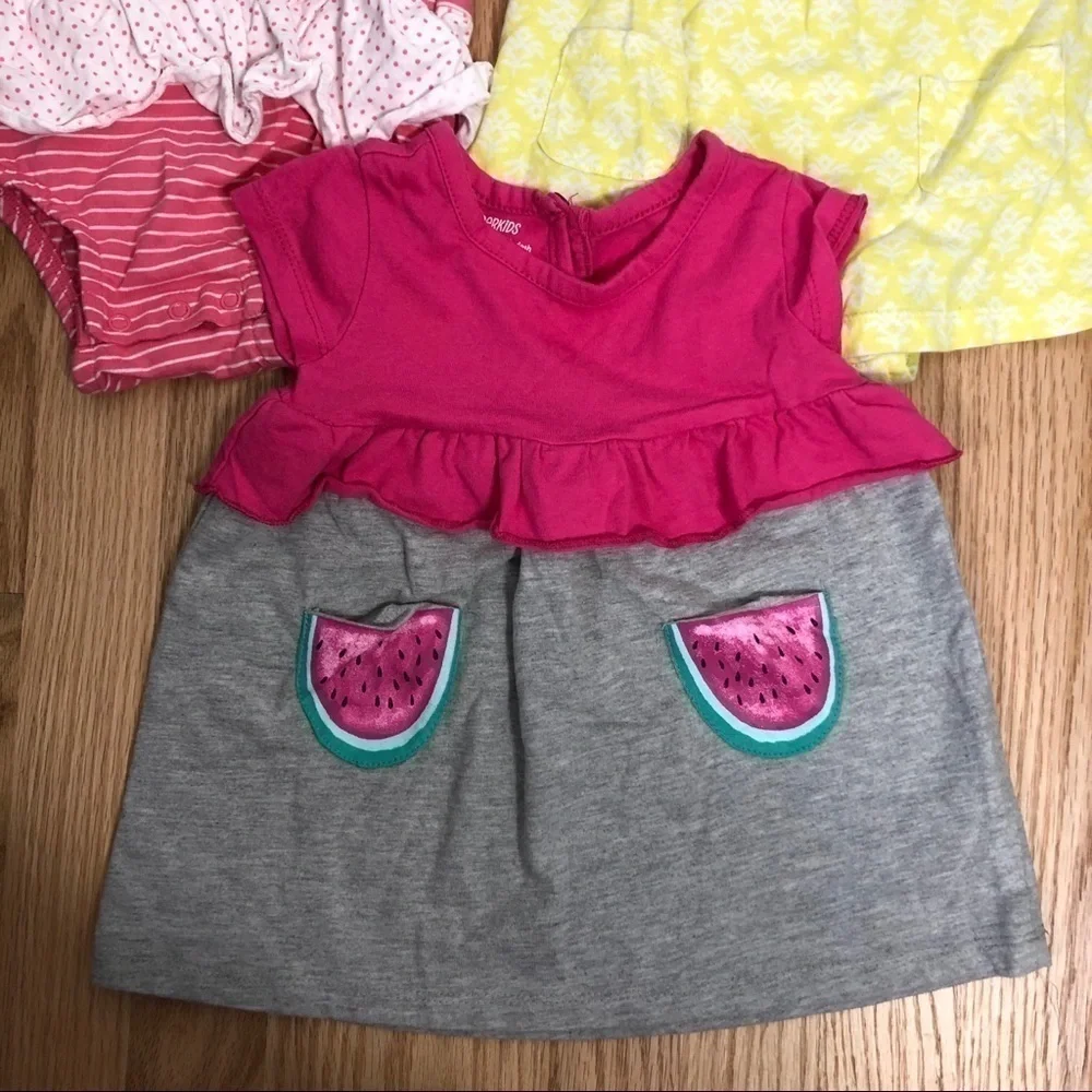 12 month Dress Bundle Carter’s Wonderkids Pink